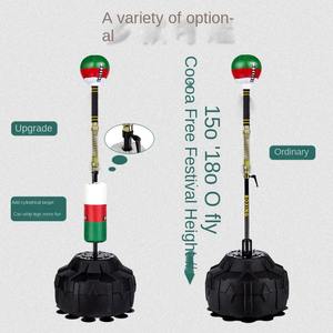 Free Standing Adjustable Steel <strong>Cobra</strong> <strong>Reflex</strong> Punching <strong>Bag</strong> with PU Leather Cover and Sand Filling Pedestal Boxer Training Tool - Product Image 5