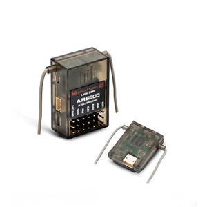 Récepteur Spektrum AR6200 DSMX 2,4 GHz 6 canaux, double antenne, haute résistance aux interférences, récepteur de télécommande RC durable - Product Image 5