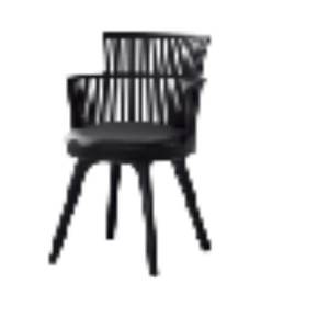 Chaise de salle à manger moderne et simple en PP 36910-A606-B 36910-A609 - Product Image 3