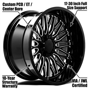 Jantes forgées en alliage 22x12 en forme de <span class=keywords><strong>H</strong></span> pour camionnettes Ford F350 20 22 <span class=keywords><strong>24</strong></span> 26 28 30 pouces 8x170 - Product Image 5