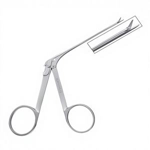 HOUSE BELLUCCI Tijeras Manuales Rectas para Oídos, Modelo Fino, Hoja de 4.5mm, Juego de 2 Tijeras de Precisión de Acero Inoxidable, Certificación CE - Product Image 1