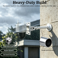 Support de montage CCTV inclinable à 180 degrés et pivotant à 360 degrés pour un alignement précis