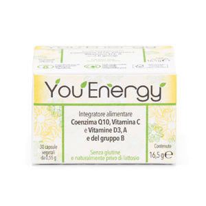 Suplementos de Salud de coenzima Q10 de fabricación italiana, cargador de energía de vitaminas para aumentar los niveles de energía - Product Image 1