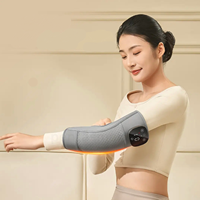 Tragbarer, Anpassbarer Intelligenter Kniemassagegerät mit Temperaturregelung, Beheizten Vibrationspads, 2200mAh Akku, 60+ Minuten Laufzeit
