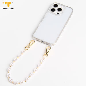 Elegante Catenella da Polso con Perle per iPhone 14 15 Pro, Cinghia per Telefono con Cordino e <span class=keywords><strong>Charm</strong></span> - Product Image 2