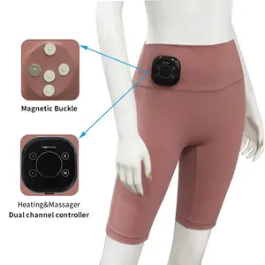 Shorts de aquecimento estimulação muscular elétrica, para uso doméstico, perda de peso, formato corporal fino