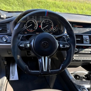 Volante de Fibra de Carbono de Nueva Generación <span class=keywords><strong>Serie</strong></span> M para F10 F11 F15 F20 F22 F30 F32 F33 F32 F36 X1 X2 X3 X4 X5 X6 - Product Image 2