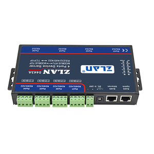 Zlan5443a truyền thông nối tiếp máy chủ 4-Port RS232/485/422 để cổng Ethernet mô-đun mạng - Product Image 4