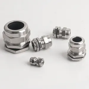 PG29 metal cable gland 304 stainless steel waterproof connector