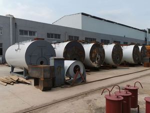 Chaudière à vapeur à gaz de ville de chaudière de gaz naturel de 4 tonnes avec la grande conception unique de chambre de combustion - Product Image 4