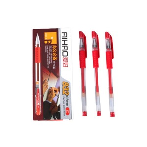 ปากกาเจล Pihao 0.5 มม. สีแดง สำหรับสำนักงานและโรงเรียน - Product Image 1