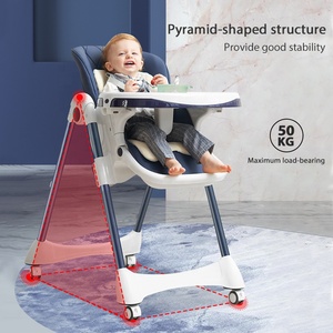 <span class=keywords><strong>Chaise</strong></span> haute multifonction 3 en 1 pour bébé <span class=keywords><strong>Chaise</strong></span> de salle à manger <span class=keywords><strong>Chaise</strong></span> d'alimentation luxueuse pour bébé - Product Image 3