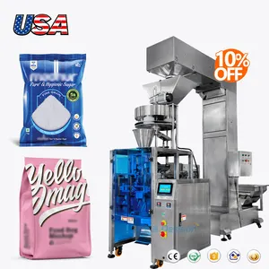 Industrie automatisch 1 kg 2 kg Papiertüte Zucker Salz-Verpackungsmaschine Messbecher Wiegen Kristall Zucker-Verpackungsmaschine