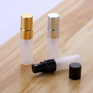 3ml <b>Empty</b> Perfume Frosted Glass <b>Bottle</b> Mini Atomizer Travel Refillable Glass <b>Spray</b> <b>Bottle</b> Sample Test Perfume Vials - Product Image 1