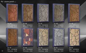 Paneles de Pared de PU de Alta Calidad para Aislamiento Térmico y Conservación del Calor, Resistentes al Agua y la Humedad, Panel de Piedra - Product Image 5