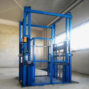 Warehouse <span class=keywords><strong>Vertical</strong></span> Heavy Lifting Cargo Drone Wand montiertes elektrisches Material Cargo Stair <span class=keywords><strong>Lift</strong></span> mit Hydraulik system - Product Image 5