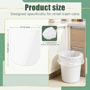 Sacs poubelles industriels noirs robustes de grande taille (55 gallons) en gros, sacs poubelles en plastique personnalisés - Product Image 4