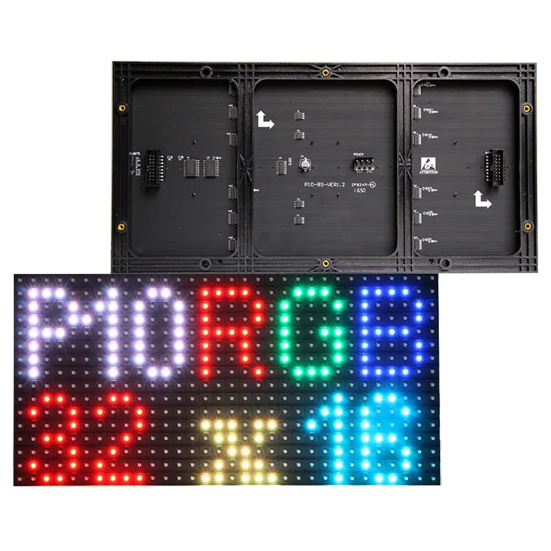 P10 एलईडी स्क्रीन पैनल मॉड्यूल इनडोर 320*160mm 32*16 पिक्सल 1/8 स्कैन SMD3528 आरजीबी पूर्ण रंग p10 डिस्प्ले पैनल मॉड्यूल का नेतृत्व किया