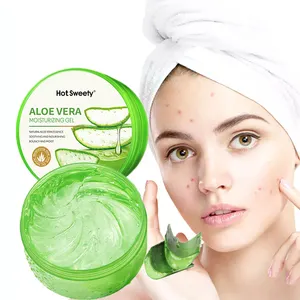 300g chăm sóc da dưỡng ẩm nhẹ nhàng Aloe Vera Gel Bio nhãn hiệu riêng Aloe Vera Gel cho khuôn mặt số lượng lớn toàn bộ bán Gel Aloe Vera En gros