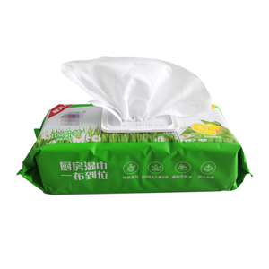 Salviette per Pulizia Cucina OEM Multiuso, Formato Grande 200x250mm, Salviette Umidificate Monouso per Pulizia Superfici, Limone e Olio di Cocco, Confezione da 100 - Product Image 2