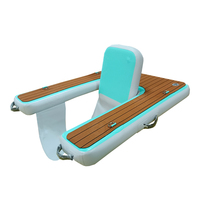 Chaise flottante de sofa d'air de flottement d'eau de salon d'île gonflable de piscine pour le Yacht chaises gonflables flottantes extérieures pour le lac