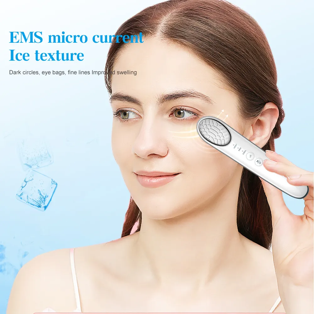 Sản Phẩm Chăm Sóc Sắc Đẹp Mới Điện EMS Massage Mắt Rung Thiết Bị Chăm Sóc Da Mặt Bọng Mắt Quầng Thâm Nếp Nhăn Săn Chắc Công Cụ Thắt Chặt