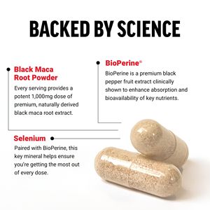 Bio-Supplement Maca Plus Kapseln Starke Männerpillen Maca-Wurzelkapsel - Product Image 5