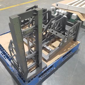 שירות ייצור של מסגרת צינורות מפלדת פחמן ופלדת אל-חלד בהתאמה אישית, תמיכה במבנה שלדה, שירות ייצור, בעל תקן ISO9001 - Product Image 3