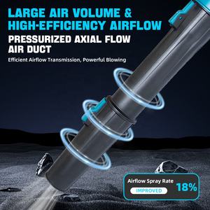 <span class=keywords><strong>Souffleur</strong></span> d'air puissant à moteur 755 réglable à 6 vitesses, <span class=keywords><strong>batterie</strong></span> Li-ion 21v, <span class=keywords><strong>souffleur</strong></span> de feuilles portatif pour <span class=keywords><strong>souffleur</strong></span> de feuilles - Product Image 5