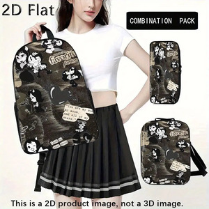 Conjunto de Mochila Casual <span class=keywords><strong>Bendy</strong></span> y Máquina de Tatuajes - Product Image 1