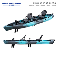 Équipement de production spécialisé pour kayaks en rotomoulage, machine de type four à rotation Starwayroto