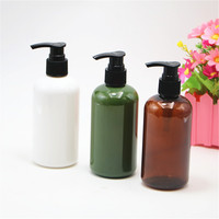Bouteilles de shampooing et d'après-shampooing d'usine, bouteilles en plastique avec pompe, capacité de 250 ml pour distributeur de savon pour la douche