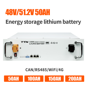 แบตเตอรี่ LiFePO4 ขนาด 10kWh 20kWh 48V 51.2V 100Ah 200Ah พร้อมระบบจัดการแบตเตอรี่ (BMS) สำหรับระบบกักเก็บพลังงานแสงอาทิตย์ภายในบ้าน - Product Image 4