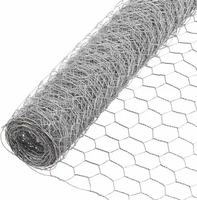 Grillage hexagonal galvanisé pour clôture, filet de protection pour volailles, grillage hexagonal pour poulailler