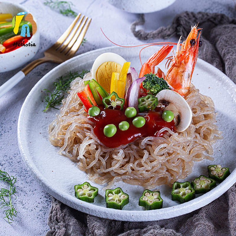 Alimentos coreanos atacado a granel chinês konjac macarrão zero calorias fornecedores preço