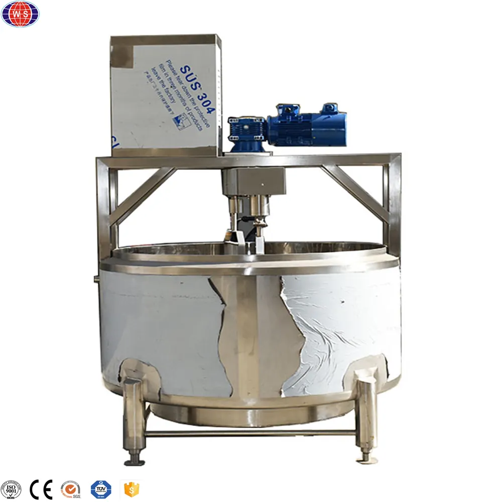 SUS304 Cheese Vat Machine Hochwertiger Edelstahl käse zur Herstellung frischer flüssiger Milch Final Pure Milk Margarine Line 220V/380V