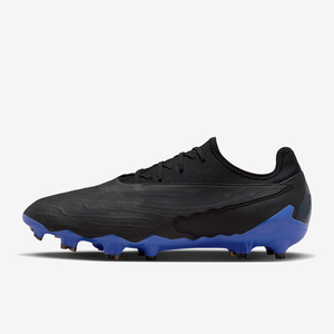 Low Cut Lace Up Football <b>Boots</b> White Cyan Swirl Pattern Upper Purple Stud Outdoor Soccer Shoes - Product Image 4