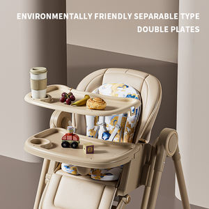 كرسي أطفال عالي متعدد الوظائف من المصنع 3 في 1، أرجوحة أطفال وكرسي هزاز بارتفاع قابل للتعديل - Product Image 2