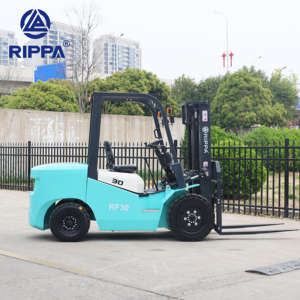 מחסן מכירה חמה מזלג משאית מלאה דיזל מופעל שטח קשה מגשש מלגזה 3 טון דיזל מלגזה הידראולי מלגזה - Product Image 3