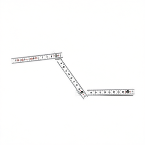 Cinta Métrica Plegable de Doble Cara de 30 Pulgadas (10m) con Regla de Fibra de Vidrio y Soporte para Mediciones Precisas - Product Image 3