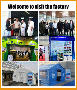 Tente de secours en cas de catastrophe de couleur blanche standard OEM 4x6m 5x5m 5x10m, tente pour personnes déplacées, pour les réfugiés, nouvel arrivage - Product Image 4