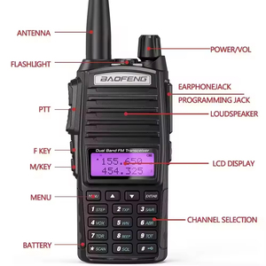 Radio Bidireccional de Alta Potencia <span class=keywords><strong>Baofeng</strong></span> <span class=keywords><strong>BF</strong></span> <span class=keywords><strong>UV</strong></span>-<span class=keywords><strong>82</strong></span>, 5W 8W, VHF-UHF, Walkie Talkie Portátil con Función Vox, Radio de Doble Banda <span class=keywords><strong>Baofeng</strong></span> - Product Image 2