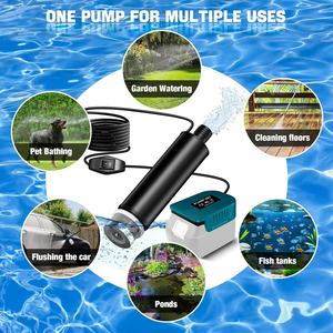 <span class=keywords><strong>Pompe</strong></span> à <span class=keywords><strong>eau</strong></span> submersible sans fil compatible avec la batterie <span class=keywords><strong>Makita</strong></span> 18V 120W 12V 635GPH, <span class=keywords><strong>pompe</strong></span> de transfert portable pour jardin, piscine, bassin - Product Image 4