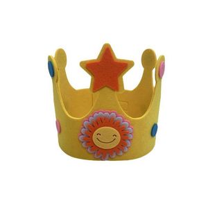 Coronas de Fieltro Reutilizables Ecológicas Personalizadas para Cumpleaños, Ajustables, con Números del 0 al 9, para Fotos de Bebés, con Logotipo Personalizado, Artículos para Fiestas - Product Image 1