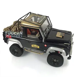 TOUCAN RC 1/10 Crawler Remote Control Car D90 Sound Light Roof Lamp Horn Outdoor Toys For Boys Gift THZH0895-SMT6