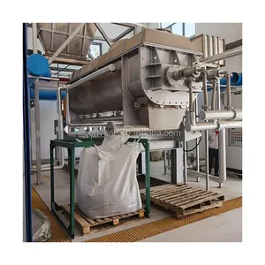 Máquina de secado de paletas de hoja hueca industrial de la serie KJG utilizada en lodos químicos de baja temperatura