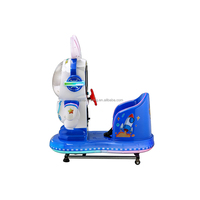 Xiaomixing Star Rabbit Machine à balançoire commerciale à pièces Jeu d'arcade pour enfants Matériel acrylique Langue anglaise 1