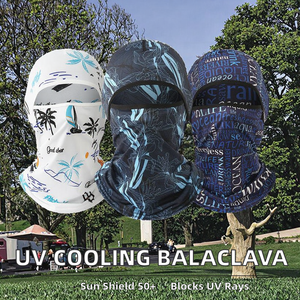 Masque Balaclava UPF 50+ pour l'été, protection solaire UV, sport, fête, cyclisme, moto, pêche, avec un trou, rafraîchissant - Product Image 2