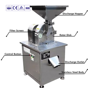 High Quality Food Powder Making <strong>Machine</strong> <strong>Grind</strong> Sea <strong>Salt</strong> Sugar Crystals Spices Coffee Beans Into Superfine Powder Commercial Use - Product Image 2
