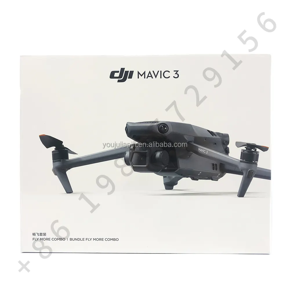 Dji Mavic 3 Fly Meer Combo Hasselblad Camera 5.1K/50fps 28x Zoom 46 Minuten Vliegtijd 15Km max Zendbereik In Voorraad